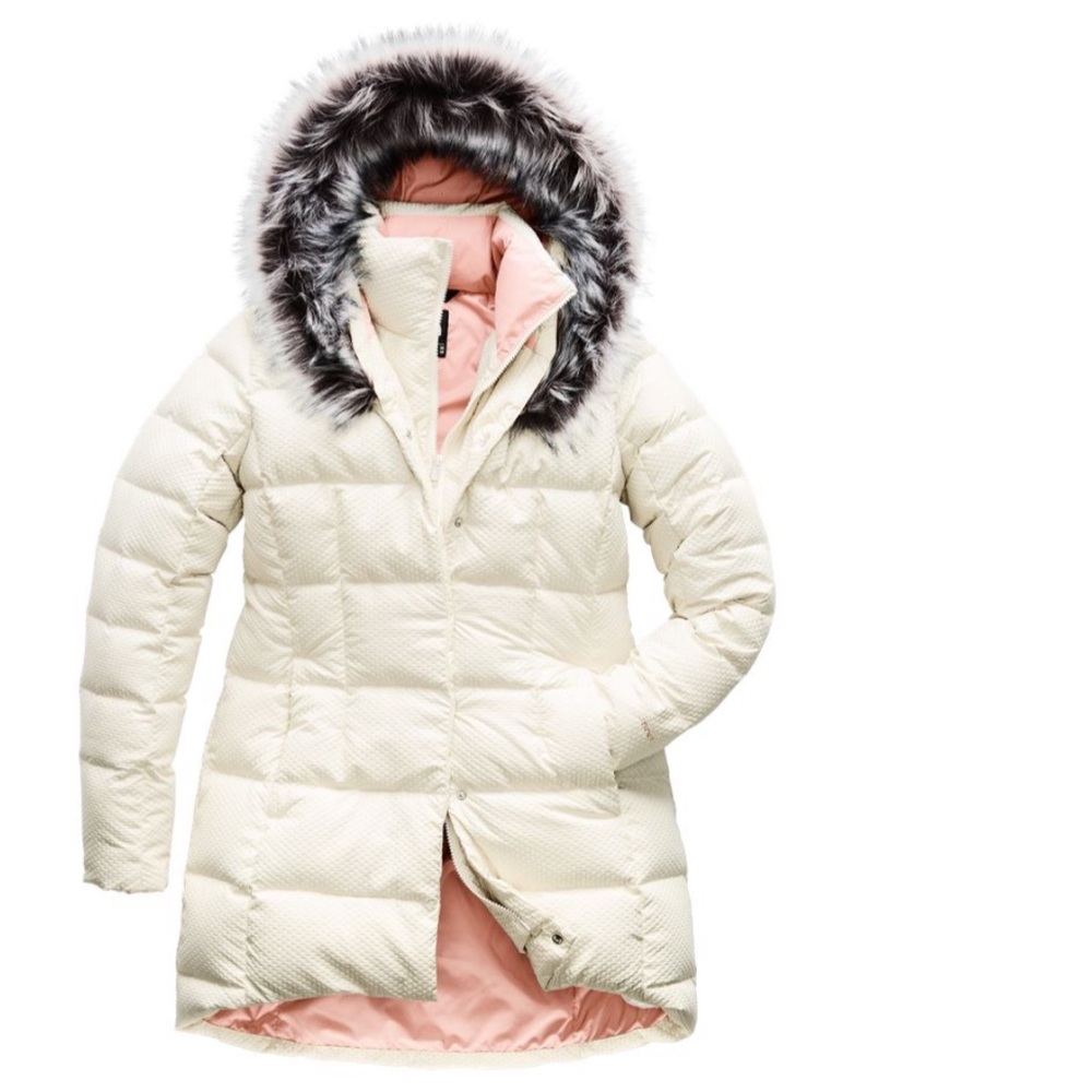 The NorthFace Hey Mama Parkina Vintage White Small